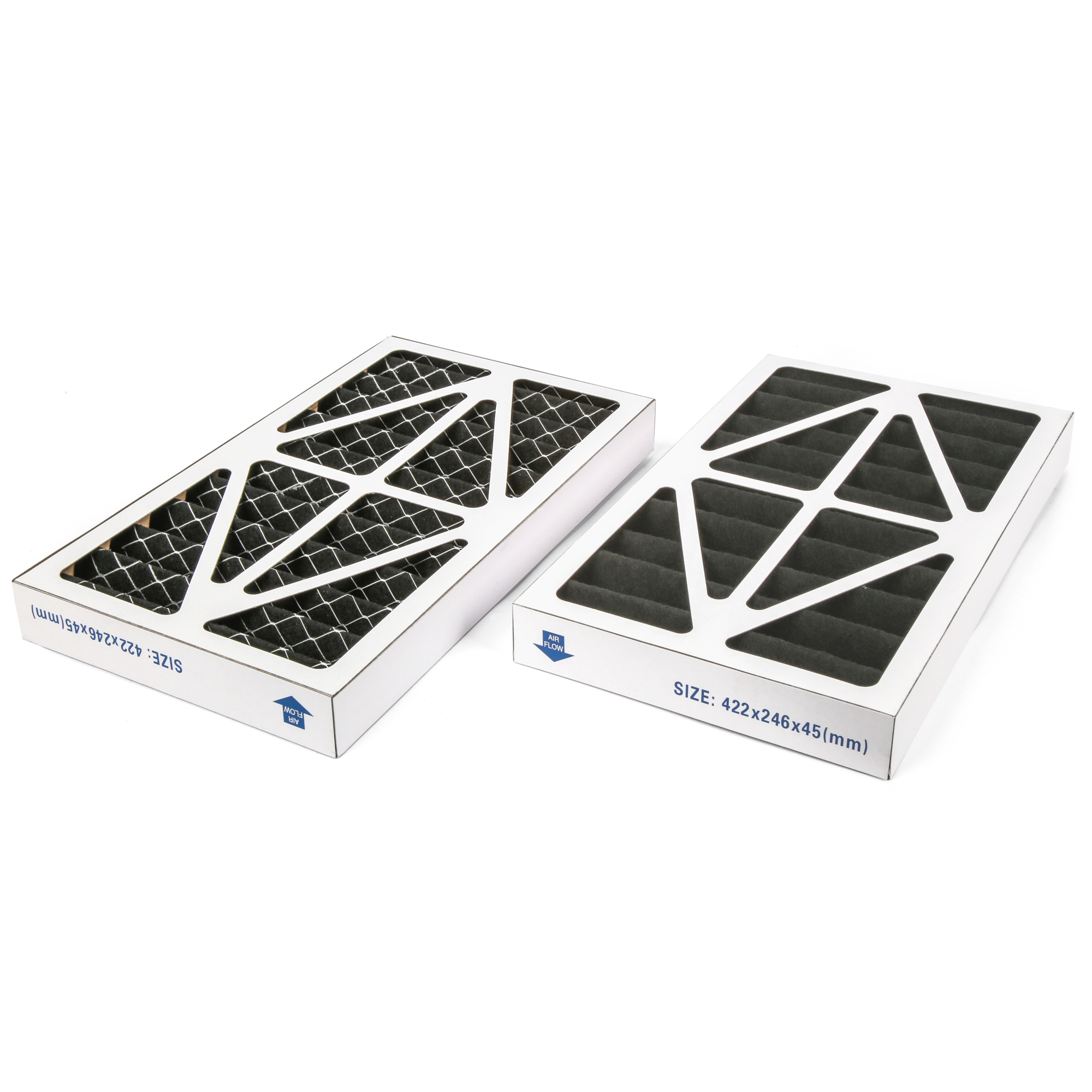 WEN 5-Micron Activated Carbon Outer Air Filters - 400 CFM, 2 Pack, Model# AF9165C